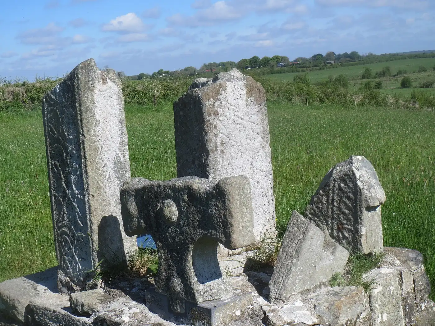 Emlagh High Cross, County Roscommon